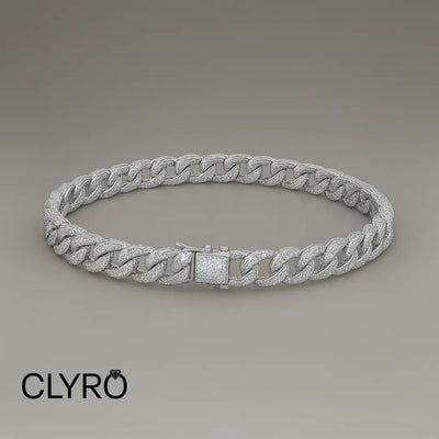 צמיד זהב לבן&צהוב™ | מיאמיClyro צמידים_לגבר מתנה_לגבר שרשרת_לגבר