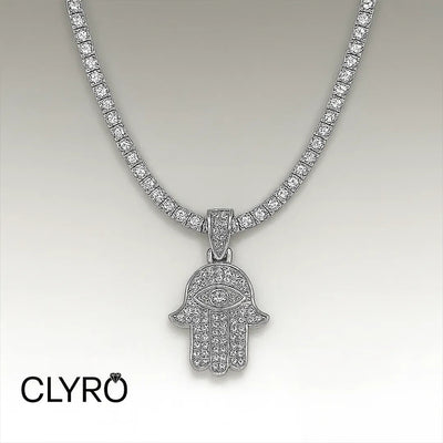 שרשרת חמסה לגבר™Clyro צמידים_לגבר מתנה_לגבר שרשרת_לגבר