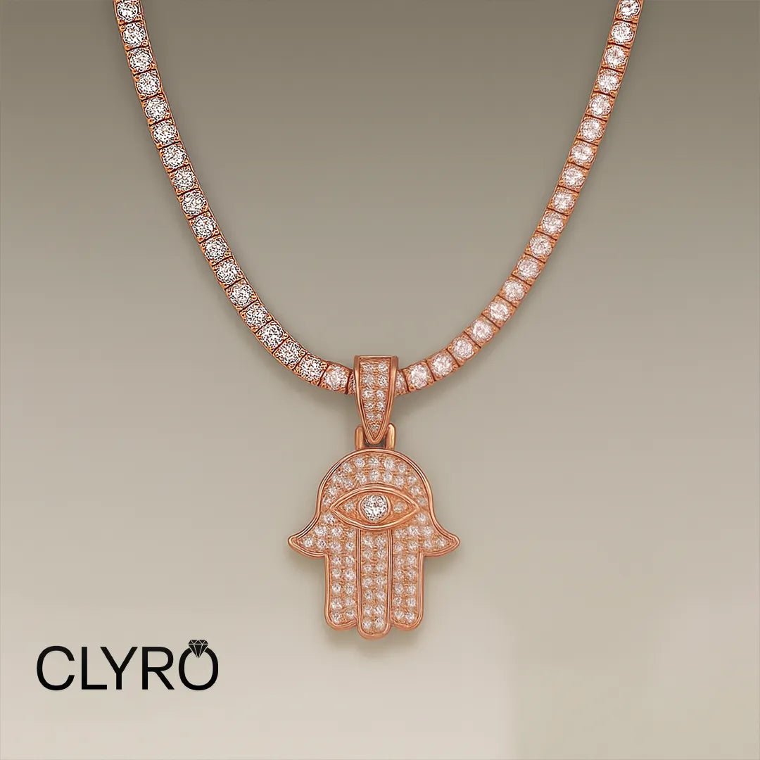 שרשרת חמסה לגבר™Clyro צמידים_לגבר מתנה_לגבר שרשרת_לגבר