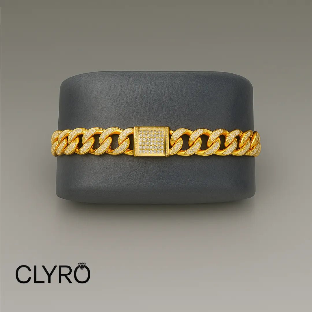 שרשרת וצמיד אייס™ | מיאמיClyro צמידים_לגבר מתנה_לגבר שרשרת_לגבר