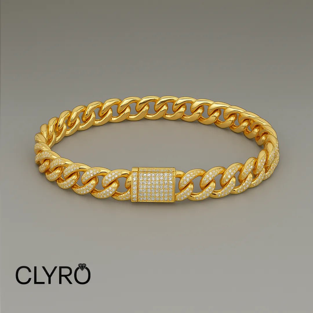 שרשרת וצמיד אייס™ | מיאמיClyro צמידים_לגבר מתנה_לגבר שרשרת_לגבר